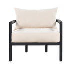 Multi-person Outdoor Steel Sofa Set, Waterproof, Anti-rust and Anti-uv, Suitable for Gardens and Lawns