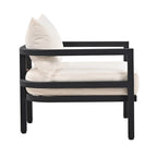 Multi-person Outdoor Steel Sofa Set, Waterproof, Anti-rust and Anti-uv, Suitable for Gardens and Lawns