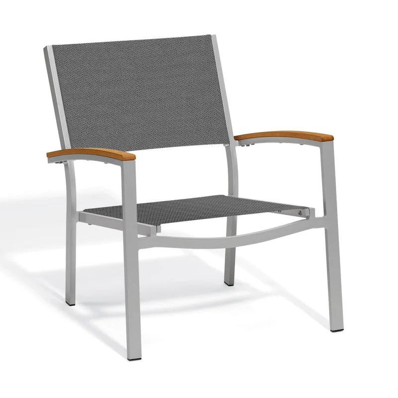 Oxford Garden Travira 5 Piece Cafe Set, Natural Tekwood