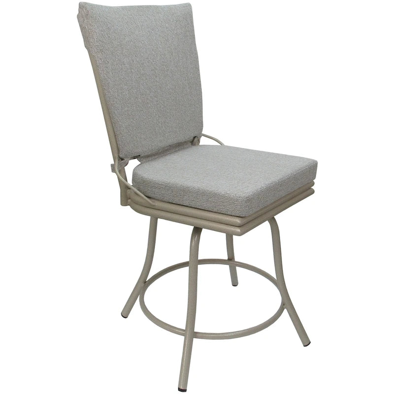 Outdoor or Indoor Patio Swivel Dining Chair - Ofir without Arms - Table Height