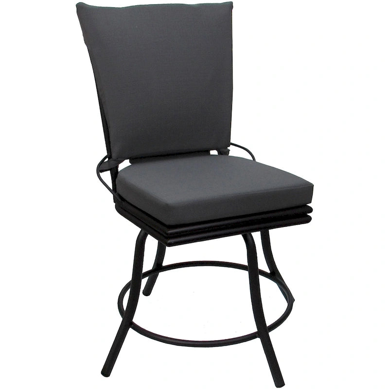Outdoor or Indoor Patio Swivel Dining Chair - Ofir without Arms - Table Height