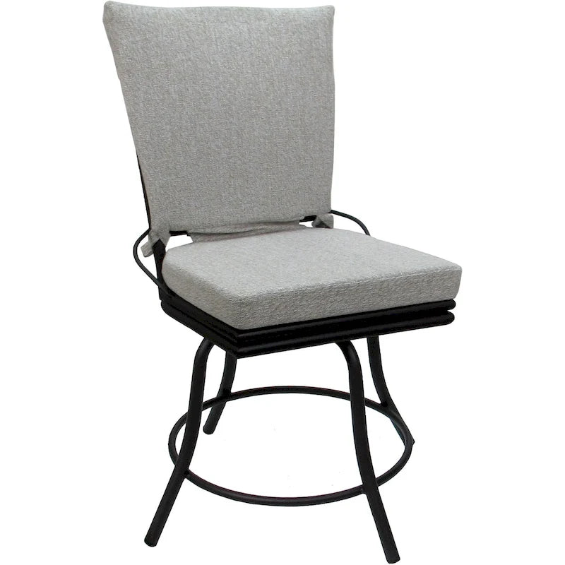 Outdoor or Indoor Patio Swivel Dining Chair - Ofir without Arms - Table Height