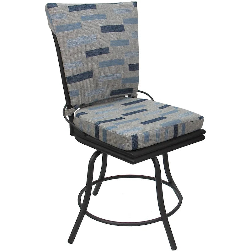 Outdoor or Indoor Patio Swivel Dining Chair - Ofir without Arms - Table Height