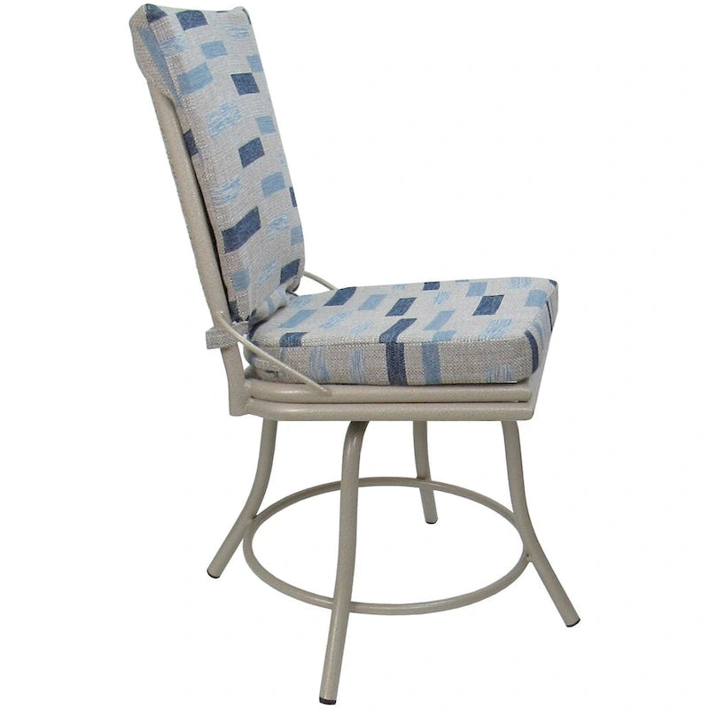 Outdoor or Indoor Patio Swivel Dining Chair - Ofir without Arms - Table Height