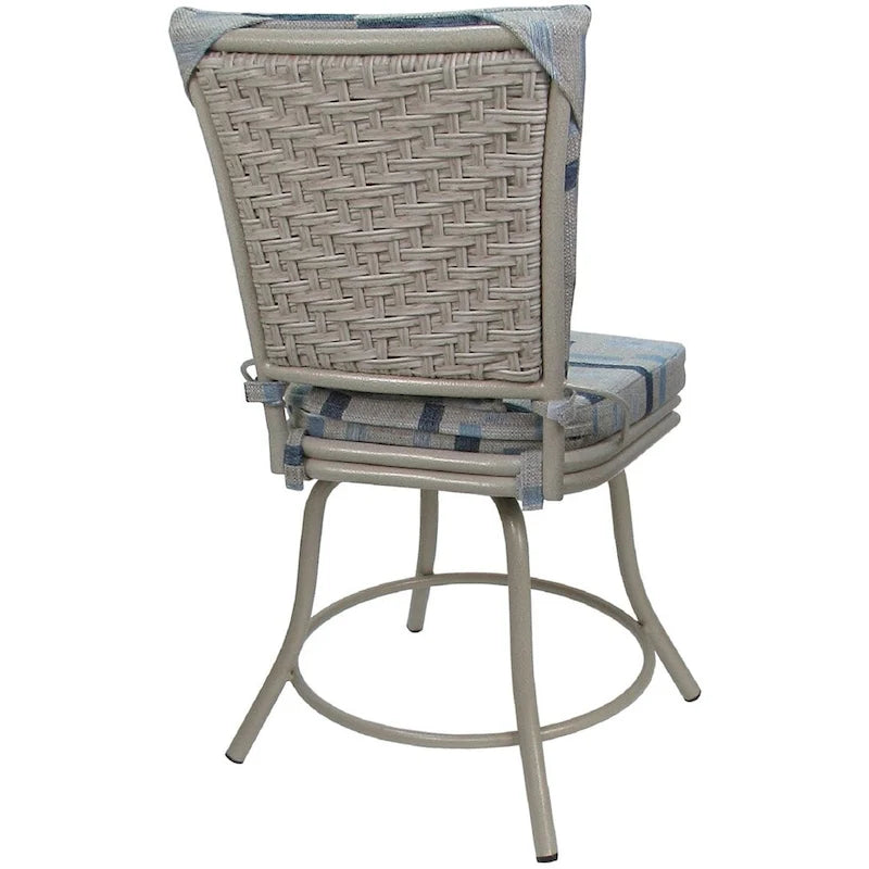 Outdoor or Indoor Patio Swivel Dining Chair - Ofir without Arms - Table Height