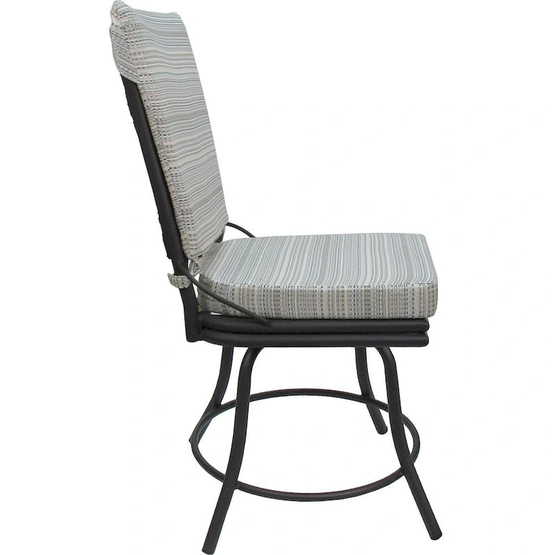 Outdoor or Indoor Patio Swivel Dining Chair - Ofir without Arms - Table Height