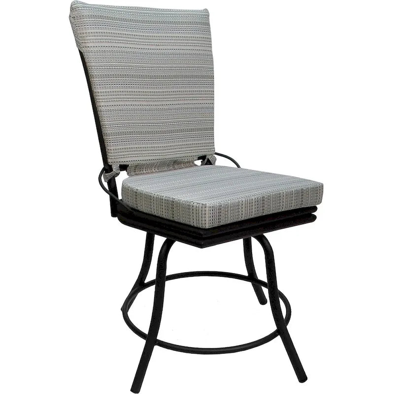 Outdoor or Indoor Patio Swivel Dining Chair - Ofir without Arms - Table Height
