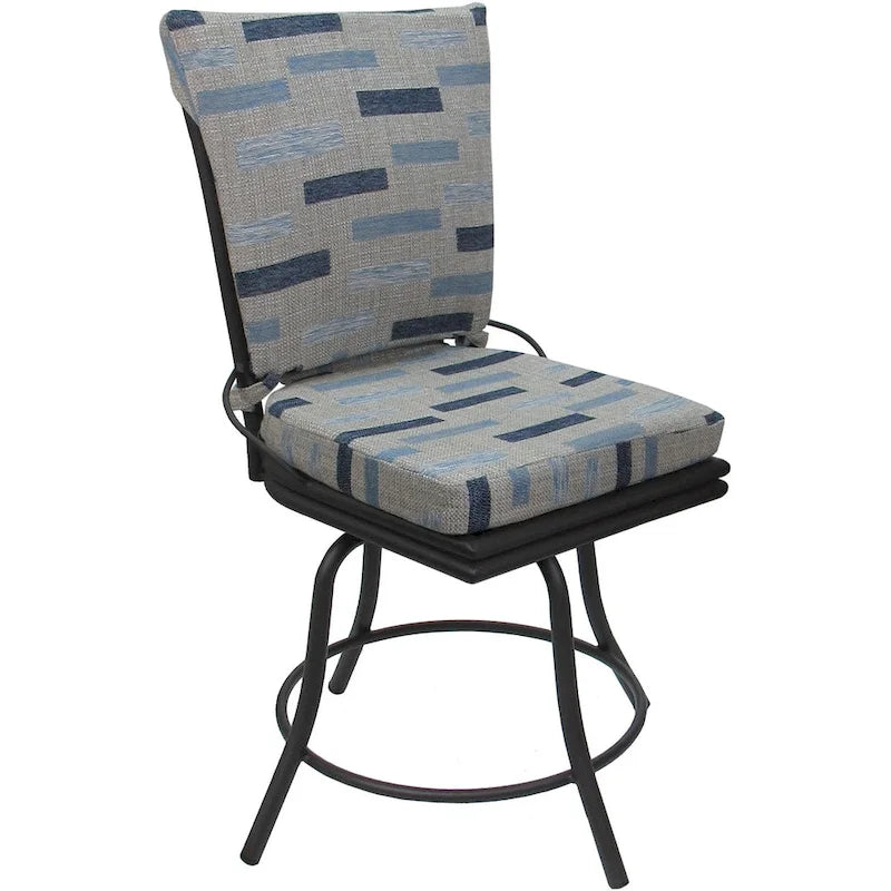 Outdoor or Indoor Patio Swivel Dining Chair - Ofir without Arms - Table Height