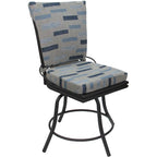 Outdoor or Indoor Patio Swivel Dining Chair - Ofir without Arms - Table Height