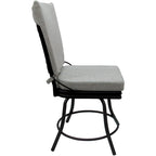 Outdoor or Indoor Patio Swivel Dining Chair - Ofir without Arms - Table Height