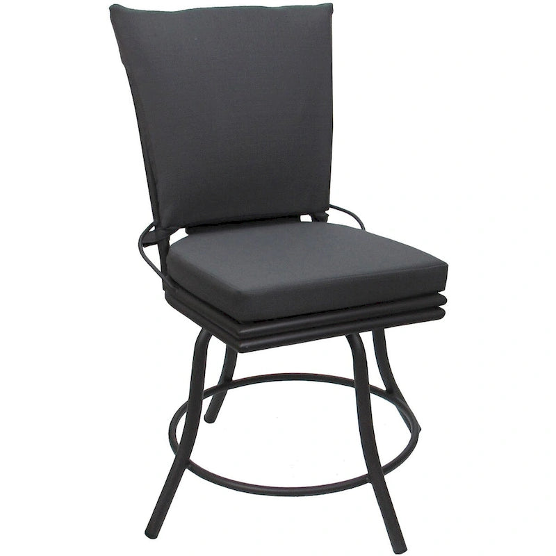 Outdoor or Indoor Patio Swivel Dining Chair - Ofir without Arms - Table Height