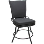 Outdoor or Indoor Patio Swivel Dining Chair - Ofir without Arms - Table Height