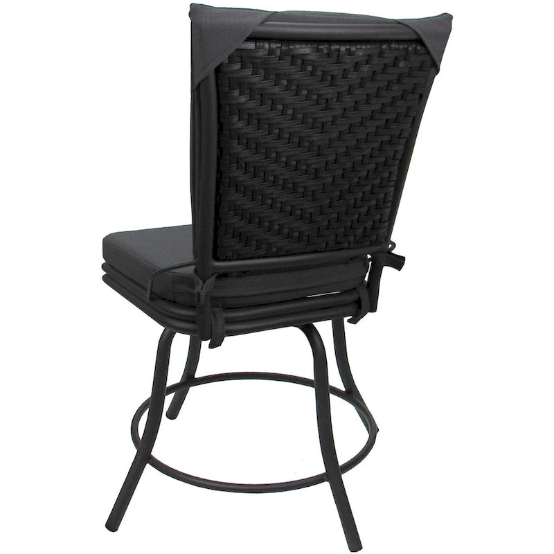 Outdoor or Indoor Patio Swivel Dining Chair - Ofir without Arms - Table Height