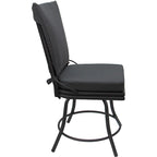 Outdoor or Indoor Patio Swivel Dining Chair - Ofir without Arms - Table Height