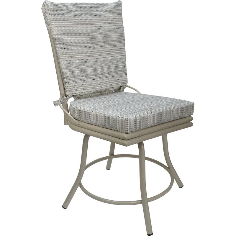 Outdoor or Indoor Patio Swivel Dining Chair - Ofir without Arms - Table Height