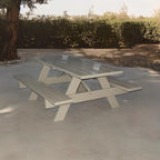 Mocha Vinyl Picnic Table - 6ft