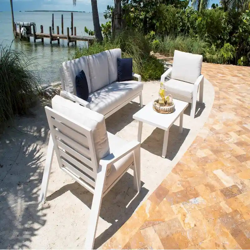 Panama Jack Mykonos 4-Piece Seating Set