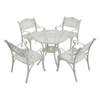 5-Piece Cast Aluminum Patio Dining Set