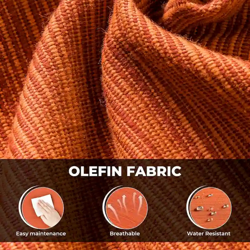 HOOOWOOO 13-piece Grey Wicker Patio Furniture Outdoor Sectional Set with Fire Pit