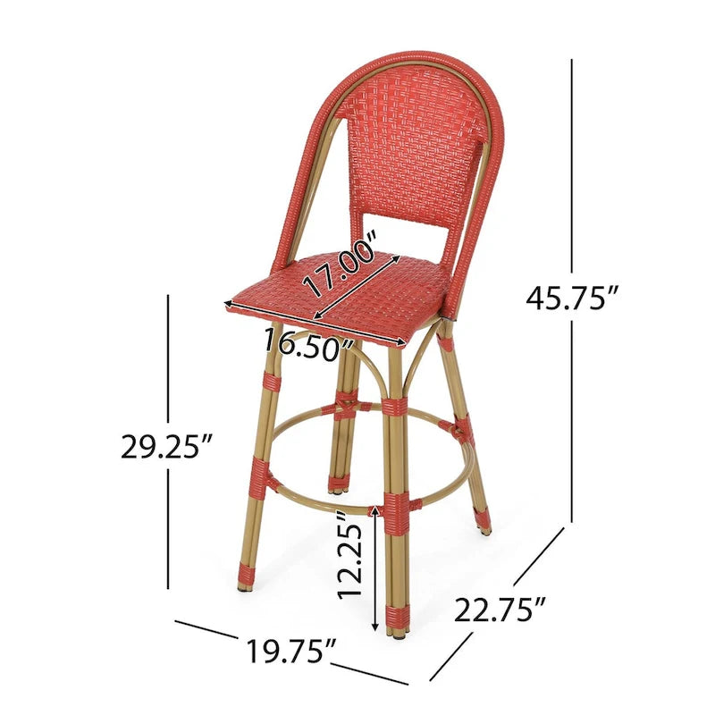 2024 NEW outdoor barstools set of 2