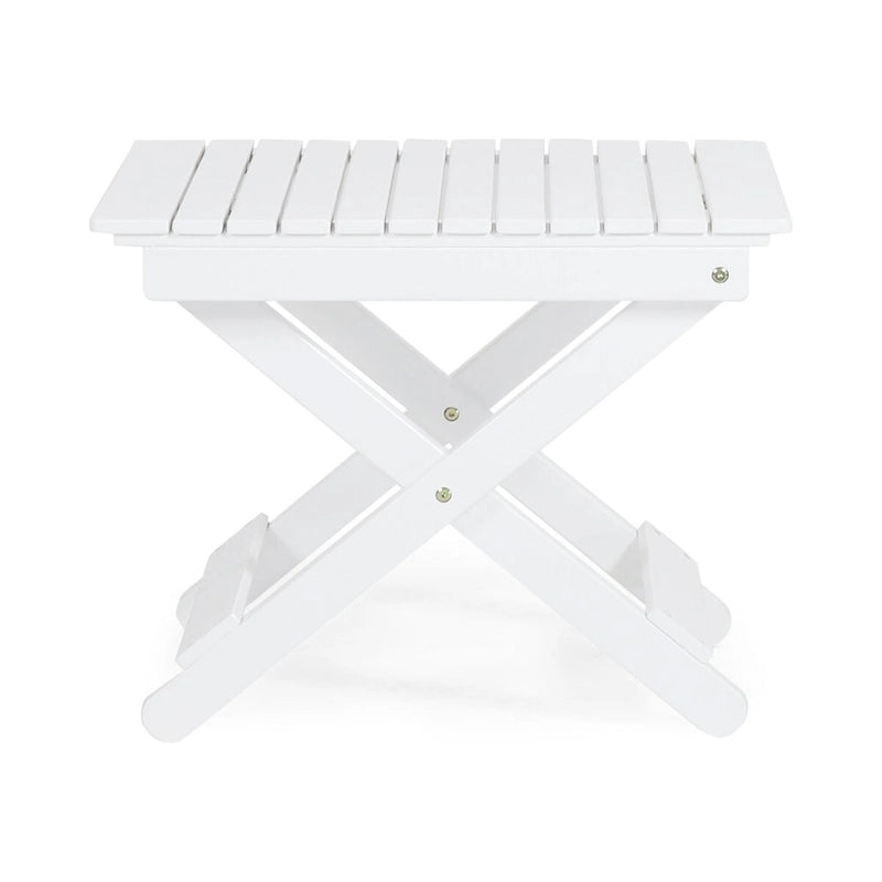 Outdoor Folding Wooden Side Table