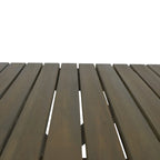 Outdoor Folding Wooden Side Table