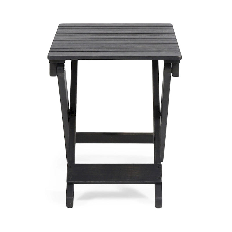 Outdoor Folding Wooden Side Table