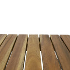 Outdoor Folding Wooden Side Table