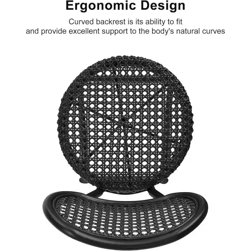 PURPLE LEAF Counter Height Bar Stools Set of 2 Patio Rattan Barstools Modern Aluminum Stools