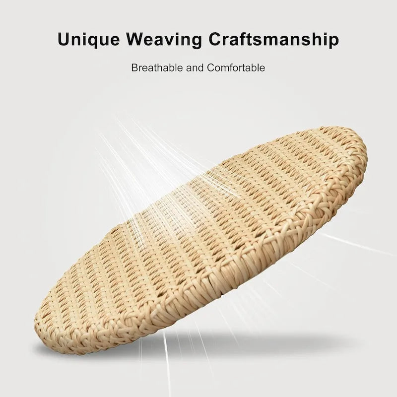 PURPLE LEAF Counter Height Bar Stools Set of 2 Patio Rattan Barstools Modern Aluminum Stools