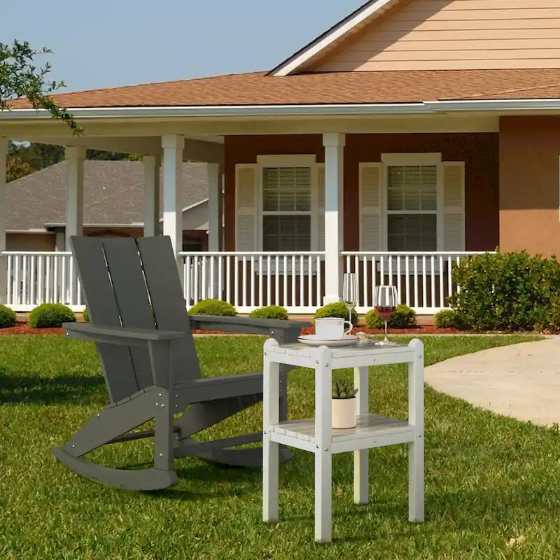 Outdoor Side Table in HDPE for Your Patio or Garden