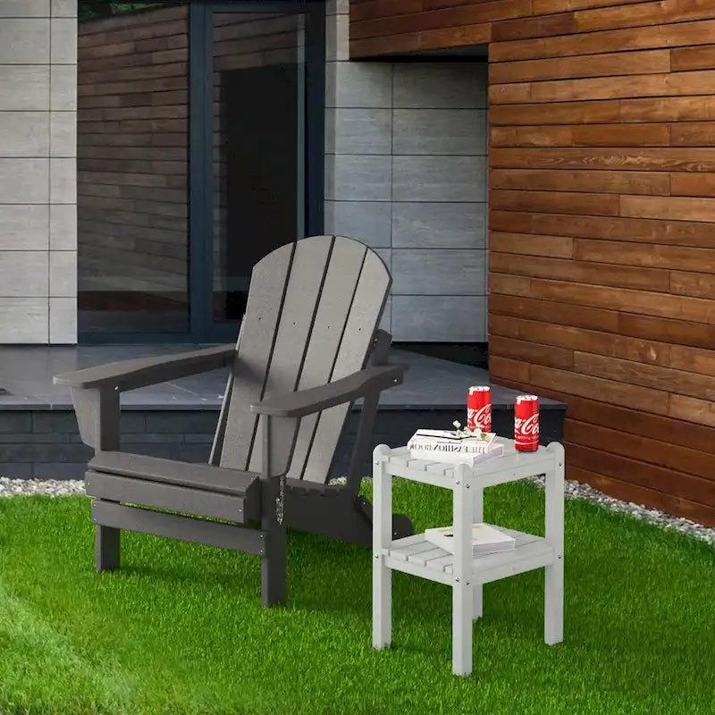 Outdoor Side Table in HDPE for Your Patio or Garden