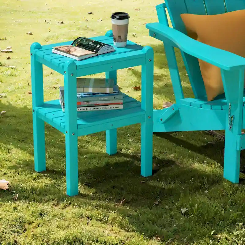 Outdoor Side Table in HDPE for Your Patio or Garden