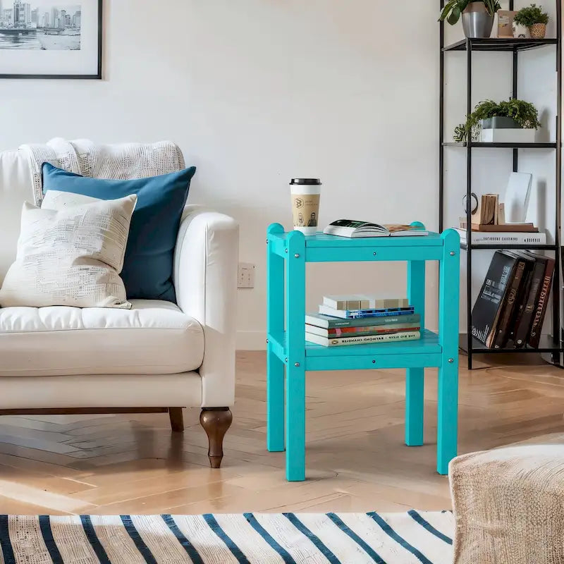 Outdoor Side Table in HDPE for Your Patio or Garden