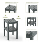 Outdoor Side Table in HDPE for Your Patio or Garden