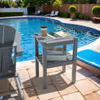 Outdoor Side Table in HDPE for Your Patio or Garden