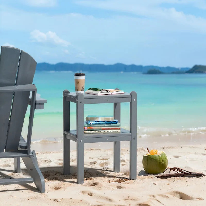 Outdoor Side Table in HDPE for Your Patio or Garden