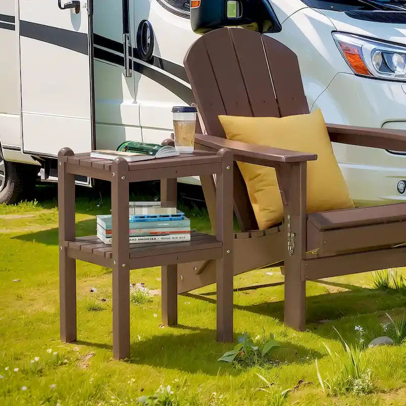 Outdoor Side Table in HDPE for Your Patio or Garden