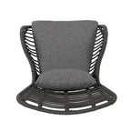2 PCS Outdoor Modern Rattan Chair Set of 2 by Christopher Knight Home