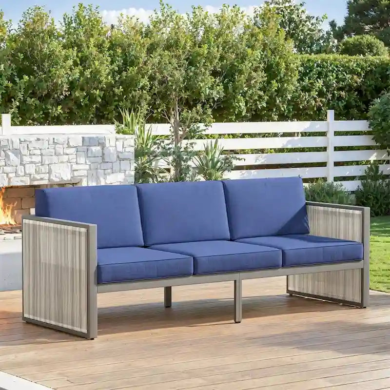 Patio Wicker Sofa Deep Seat Sofa Set