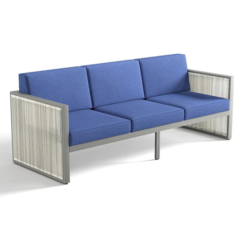 Patio Wicker Sofa Deep Seat Sofa Set