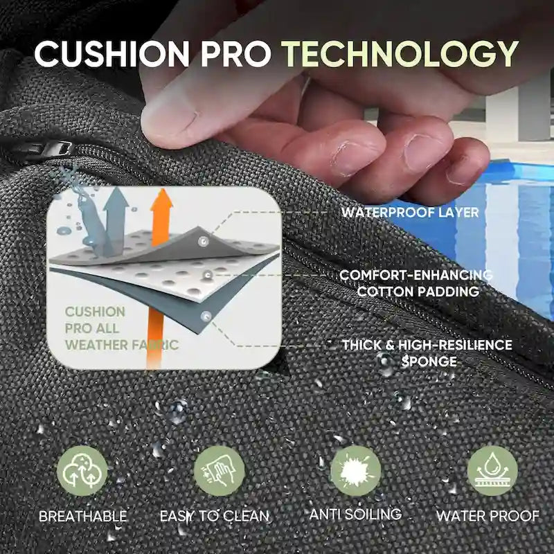 Patio Wicker Sofa Deep Seat Sofa Set