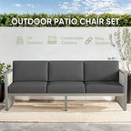 Patio Wicker Sofa Deep Seat Sofa Set