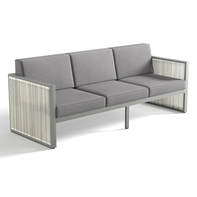 Patio Wicker Sofa Deep Seat Sofa Set