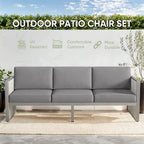 Patio Wicker Sofa Deep Seat Sofa Set