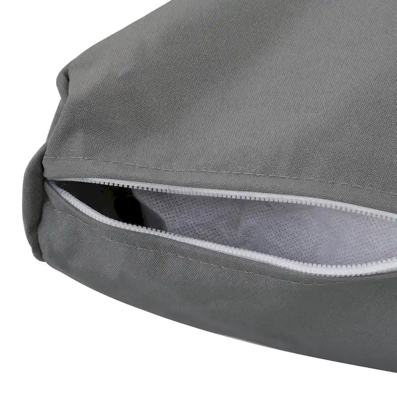 7-Pieces Red Wicker Outdoor Sectional Set with Gray Cushions and Coffee Table