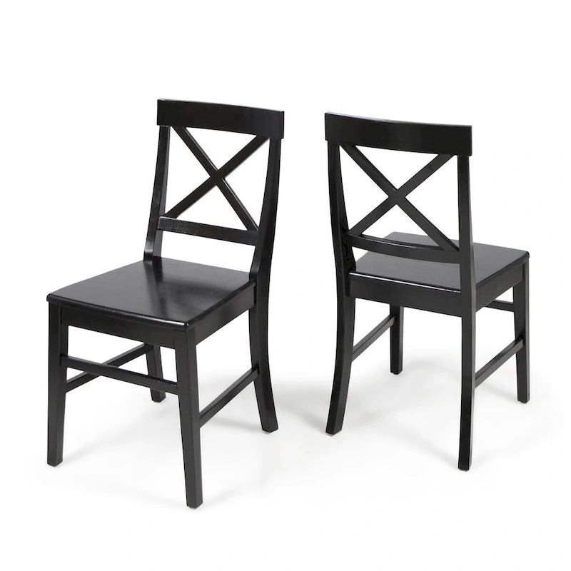 Acacia Wood Dining Chairs for Dining Room,Kitchen,Easy Assembly