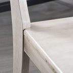 Acacia Wood Dining Chairs for Dining Room,Kitchen,Easy Assembly