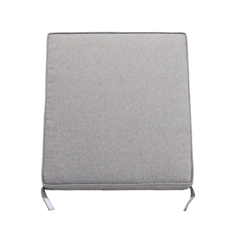 3 Pieces Outdoor Swivel Rocker Patio Chairs,Set with Thickened Cushions and Glass Coffee Table for Backyard