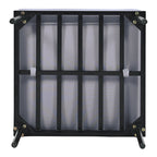 8-Piece Patio Sectional Sofa Set with Tempered Glass Coffee Table